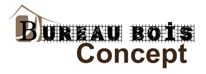 Bureau bois concept